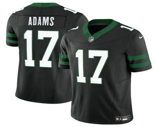 Men's New York Jets #17 Davante Adams Limited Black Vapor Jersey