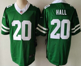 Men's New York Jets #20 Breece Hall Limited Green 2024 Vapor Jersey