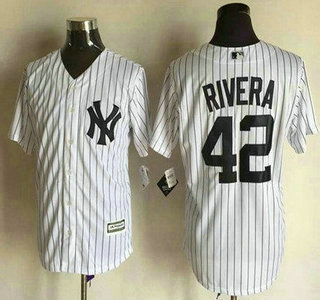 Men's New York Yankees #42 Mariano Rivera Gray Retired Player 2015 MLB Cool Base Jersey