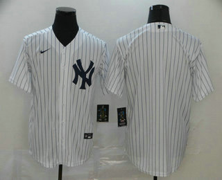 Men's New York Yankees Blank Stitched MLB Cool Base Nike Jersey