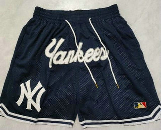 Men's New York Yankees Navy 2024 Just Don Shorts