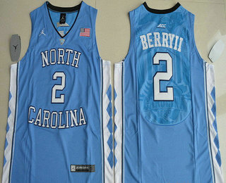 Men's North Carolina Tar Heels #2 Joel Berry II Royal Blue College Basketball 2017 Nike Swingman Stitched NCAA Jersey