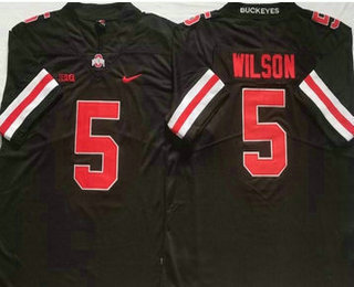 Men's Ohio State Buckeyes #5 Kevin Wilson Black 2022 Vapor Untouchable Stitched Nike Jersey