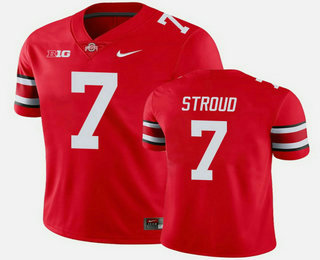 Men's Ohio State Buckeyes #7 CJ Stroud Limited Red College Football Jersey