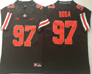 Men's Ohio State Buckeyes #97 Joey Bosa Black 2017 Vapor Untouchable Stitched Nike NCAA Jersey