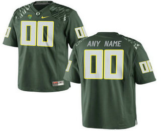 Men's Oregon Duck Customized College Football Limited Jersey - Green