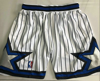 Men's Orlando Magic White Just Don Shorts AU Shorts