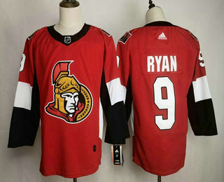 Men's Ottawa Senators #9 Bobby Ryan Red Adidas Stitched NHL Jersey