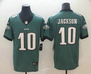 Men's Philadelphia Eagles #10 DeSean Jackson Midnight Green 2017 Vapor Untouchable Stitched NFL Nike Limited Jersey