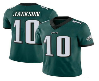 Men's Philadelphia Eagles #10 DeSean Jackson Midnight Green 2017 Vapor Untouchable Stitched NFL Nike Limited Jersey