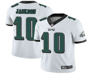 Men's Philadelphia Eagles #10 DeSean Jackson White 2017 Vapor Untouchable Stitched NFL Nike Limited Jersey