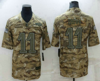 Men's Philadelphia Eagles #11 AJ Brown Nike Camo 2018 Salute to Service Stitched NFL Limited Jersey