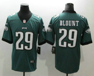 Men's Philadelphia Eagles #29 LeGarrette Blount Midnight Green 2017 Vapor Untouchable Stitched NFL Nike Limited Jersey