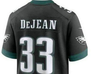 Men's Philadelphia Eagles #33 Cooper DeJean Limited Black Vapor Jersey