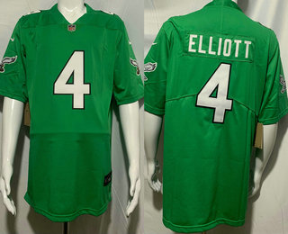 Men's Philadelphia Eagles #4 Jake Elliott Limited Kelly Green Vapor Jersey