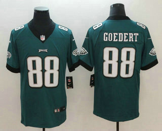 Men's Philadelphia Eagles #88 Dallas Goedert Midnight Green 2018 Vapor Untouchable Stitched NFL Nike Limited Jersey