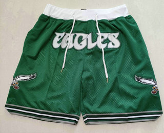 Men's Philadelphia Eagles Green Just Don Swingman Shorts