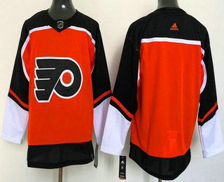 Men's Philadelphia Flyers Blank Orange 2021 Reverse Retro Authentic Jersey