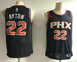 Men's Phoenix Suns #22 Deandre Ayton Black 2018 Nike Swingman Stitched NBA Jersey