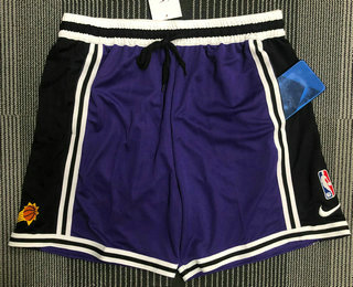 Men's Phoenix Suns Purple Black Basketball Training Shorts