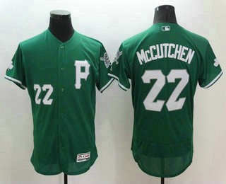 Men's Pittsburgh Pirates #22 Andrew McCutchen Green 2016 Flexbase Majestic Baseball Jersey