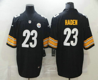 Men's Pittsburgh Steelers #23 Joe Haden Black 2017 Vapor Untouchable Stitched NFL Nike Limited Jersey