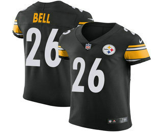 Men's Pittsburgh Steelers #26 Le'Veon Bell Black 2017 Vapor Untouchable Stitched NFL Nike Elite Jersey