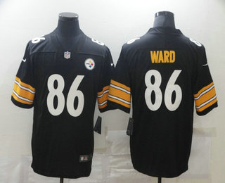 Men's Pittsburgh Steelers #86 Hines Ward Black 2017 Vapor Untouchable Stitched NFL Nike Limited Jersey