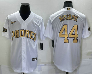 Men's San Diego Padres #44 Joe Musgrove  White 2022 All Star Stitched Cool Base Nike Jersey