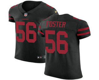 Men's San Francisco 49ers #56 Reuben Foster Black 2017 Vapor Untouchable Stitched NFL Nike Limited Jersey