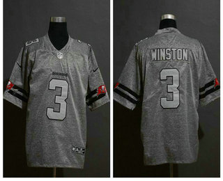 Men's Seattle Seahawks #3 Russell Wilson 2019 Gray Gridiron Vapor Untouchable Stitched NFL Nike Limited Jersey