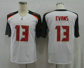 Men's Tampa Bay Buccaneers #13 Mike Evans White 2017 Vapor Untouchable Stitched NFL Nike Limited Jersey