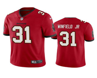 Men's Tampa Bay Buccaneers #31 Antoine Winfield Jr. Red 2020 NFL Draft Vapor Limited Jersey