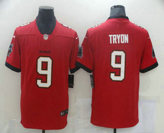 Men's Tampa Bay Buccaneers #9 Joe Tryon Red 2021 NEW Vapor Untouchable Stitched NFL Nike Limited Jersey