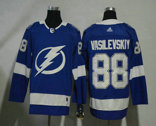 Men's Tampa Bay Lightning #88 Andrei Vasilevskiy Light Blue 2017-2018 Hockey Adidas Stitched NHL Jersey