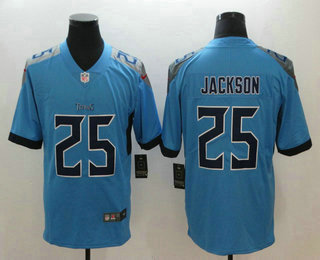 Men's Tennessee Titans #25 Adoree Jackson Nike Light Blue New 2018 Vapor Untouchable Limited Jersey