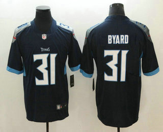 Men's Tennessee Titans #31 Kevin Byard Nike Navy Blue New 2018 Vapor Untouchable Limited Jersey