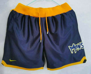 Men's The Movie Monstars  Navy Blue Soul Swingman Basketball Shorts