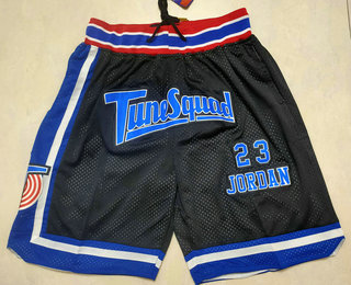 Men's The Movie Space Jam #23 LeBron James Black Soul Swingman Basketball Shorts