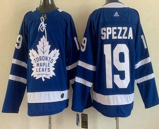 Men's Toronto Maple Leafs #19 Jason Spezza Blue Stitched Jersey