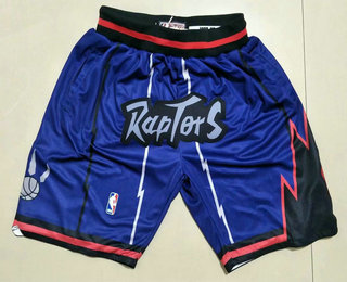 Men's Toronto Raptors Purple Hardwood Classics Soul Swingman Throwback Shorts