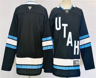 Men's Utah Hockey Club Active Player Custom Navy 2024 Stitched Jersey