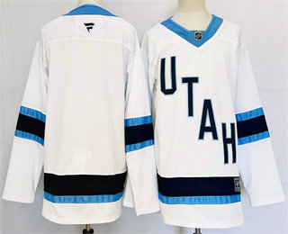 Men's Utah Hockey Club Active Player Custom White 2024 Stitched Jersey