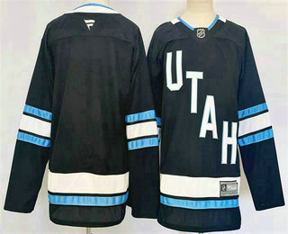 Men's Utah Hockey Club Blank Navy 2025 Fanatics Stitched Jersey