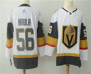 Men's Vegas Golden Knights #56 Erik Haula White 2017-2018 Hockey Adidas Stitched NHL Jersey