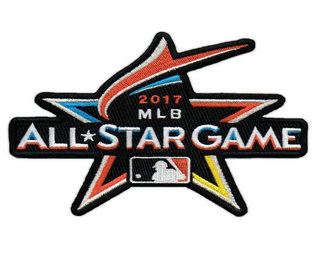 Miami Marlins 2017 MLB All-Star Game Patch - Black