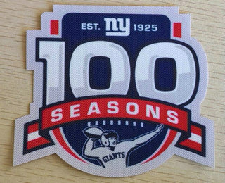 New York Giants 100th Season Patch