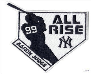 New York Yankees Aaron Judge #99 All Rise Player Patch