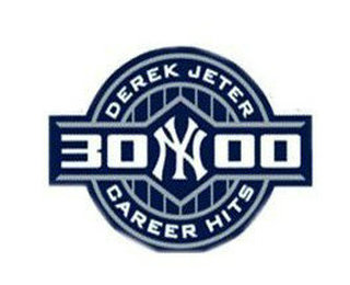 New York Yankees Derek Jeter 3000 Hits Patch