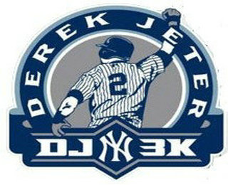 New York Yankees Derek Jeter 3000th Hit Patch DJ 3k